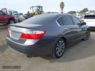 2014 Honda Accord Sedan Sport with VIN 1HGCR2F55EA274069, listed as a IAAI auction lot 41073955 with 146,525 mi miles. Bid and sale history available at carsss.com. Image 4.