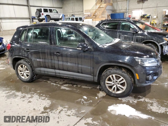 2013 Volkswagen Tiguan with VIN WVGHV7AX3DW520782, listed as a Copart auction lot 88778795 with 162,772 mi miles and Salvage Title. Bid and sale history available at DreamBid. Image 4.