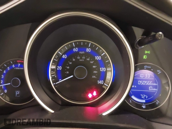 2015 Honda Fit EX-L with VIN 3HGGK5H88FM776996, listed as a IAAI auction lot 42431688 with 50,566 mi miles and . Bid and sale history available at DreamBid. Image 7.