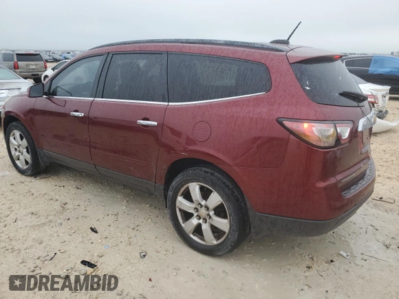 2017 Chevrolet Traverse LT with VIN 1GNKRGKDXHJ183136, listed as a Copart auction lot 55634385 with 157,349 mi miles and Clean Title. Bid and sale history available at DreamBid. Image 2.