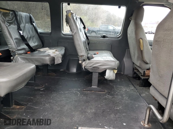 2011 Ford Econoline Cargo Commercial with VIN 1FTNS2EW2BDA16575, listed as a Copart auction lot 52884745 with 248,455 mi miles and Salvage Title. Bid and sale history available at DreamBid. Image 11.