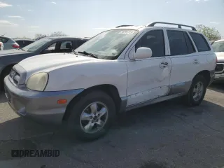 2005 Hyundai Santa Fe GLS z VIN KM8SC13D25U909602, wystawiony jako Copart lot #53751715 z przebiegiem Nie podano mil oraz Szkoda całkowita • Salvage title. Historia ofert i sprzedaży dostępna na DreamBid. Obrazek 1.
