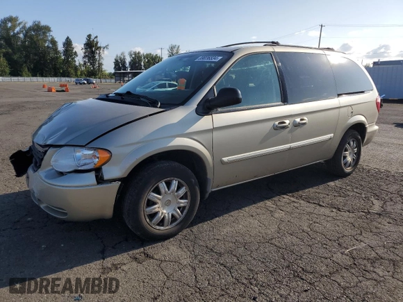 2006 Chrysler Town & Country LWB Touring with VIN 2A4GP54L16R719858, listed as a Copart auction lot 69036534 with 173,076 mi miles and Salvage Title. Bid and sale history available at carsss.com. Image 1.