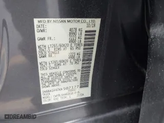 2019 Nissan Titan XD SV with VIN 1N6BA1F47KN507177, listed as a IAAI auction lot 41470719 with 114,232 mi miles. Bid and sale history available at carsss.com. Image 9.