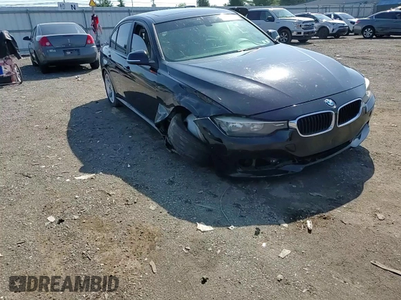 2014 BMW 3 Series 320i xDrive with VIN WBA3C3G57ENS71376, listed as a Copart auction lot 60874995 with Not provided miles and Salvage title. Bid and sale history available at DreamBid. Image 13.