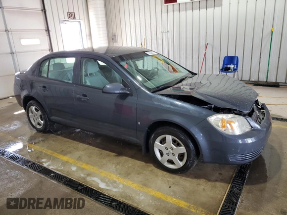 2008 Chevrolet Cobalt LT with VIN 1G1AL58F287280548, listed as a Copart auction lot 53942585 with 104,920 mi miles and Salvage Title. Bid and sale history available at DreamBid. Image 4.