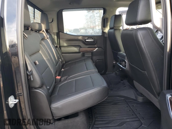 2022 GMC Sierra 1500 Limited SLT with VIN 3GTU9DEL7NG118552, listed as a Copart auction lot 88936075 with 36,462 mi miles and Salvage Title. Bid and sale history available at carsss.com. Image 10.
