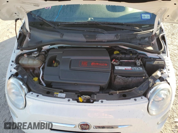 2014 FIAT 500 Sport with VIN 3C3CFFBR0ET223048, listed as a Copart auction lot 82674764 with 94,604 mi miles and Salvage Title. Bid and sale history available at carsss.com. Image 13.