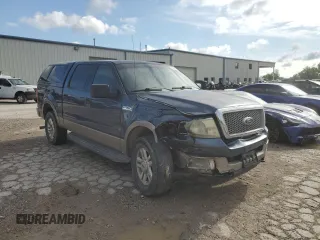2004 Ford F-150 XLT with VIN 1FTPW14544KC06540, listed as a Copart auction lot 57387065 with 177,623 mi miles and Salvage title. Bid and sale history available at DreamBid. Image 4.