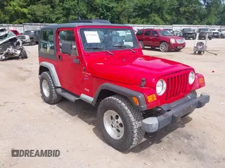 1998 Jeep Wrangler Sport with VIN 1J4FY19S1WP713318, listed as a IAAI auction lot 42788848 with 126,182 mi miles and . Bid and sale history available at DreamBid. Image 1.