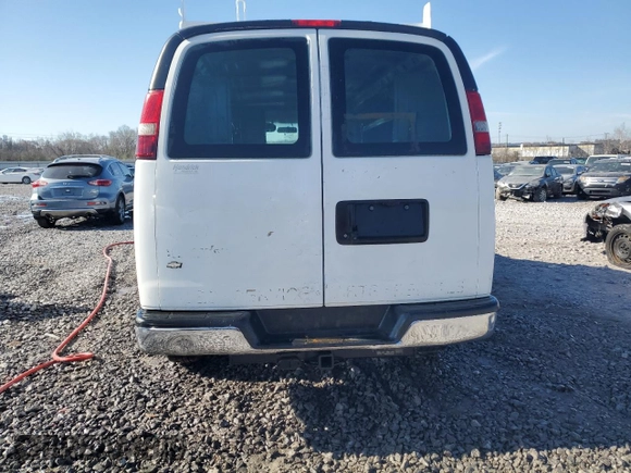2017 Chevrolet Express Cargo with VIN 1GCZGGFG8H1120344, listed as a Copart auction lot 85590944 with Not provided miles and Salvage title. Bid and sale history available at DreamBid. Image 6.