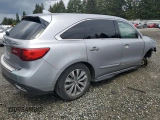 2016 Acura MDX Technology с VIN 5FRYD4H62GB025760, выставлен на аукционе Copart как лот 57114915 с пробегом 78 013 миль миль и Списание • Salvage title. История ставок и продаж доступна на DreamBid. Изображение 3.