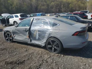 2024 Honda Accord Sport с VIN 1HGCY2F54RA087558, выставлен на аукционе Copart как лот 54376625 с пробегом 6 191 миль миль и Списание • Salvage title. История ставок и продаж доступна на DreamBid. Изображение 2.