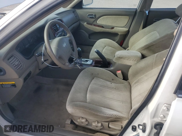 2004 Hyundai Sonata GLS with VIN KMHWF35H34A920659, listed as a Copart auction lot 77813554 with 76,938 mi miles and Clean Title. Bid and sale history available at carsss.com. Image 7.