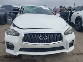 2014 Infiniti Q50 Premium with VIN JN1BV7AP0EM688888, listed as a IAAI auction lot 41537933 with 114,260 mi miles and . Bid and sale history available at carsss.com. Image 12.
