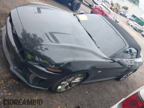 2019 Ford Mustang GT Premium with VIN 1FATP8FF8K5202115, listed as a IAAI auction lot 42085416 with 73,548 mi miles and . Bid and sale history available at DreamBid. Image 14.