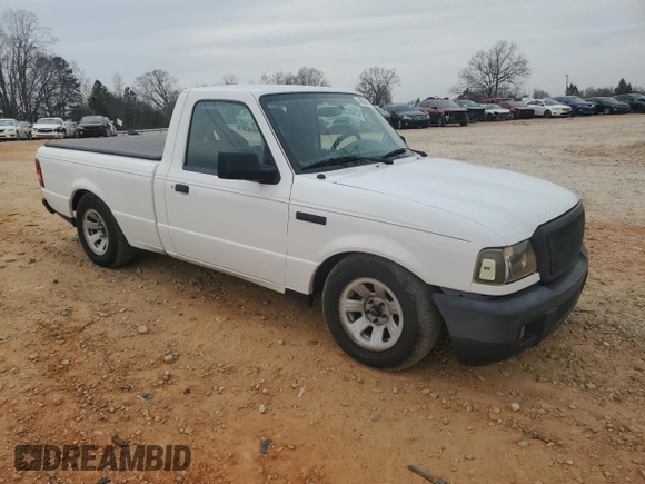 2007 Ford Ranger XL with VIN 1FTYR10U67PA58472, listed as a Copart auction lot 48584315 with 191,228 mi miles and Clean title. Bid and sale history available at DreamBid. Image 4.