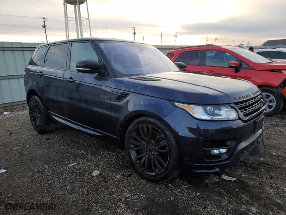 2017 Land Rover Range Rover Sport HSE Dynamic with VIN SALWV2FV1HA175625, listed as a Copart auction lot 82365164 with 88,199 mi miles and Salvage Title. Bid and sale history available at carsss.com. Image 4.