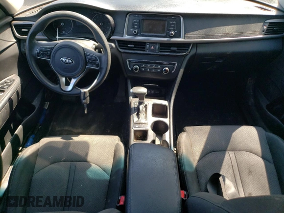 2017 Kia Optima LX with VIN 5XXGT4L31HG173247, listed as a Copart auction lot 55975235 with 169,580 mi miles and Clean Title. Bid and sale history available at carsss.com. Image 8.