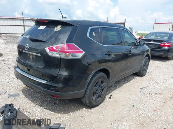 2016 Nissan Rogue S with VIN JN8AT2MT5GW028657, listed as a IAAI auction lot 40200924 with 99,821 mi miles. Bid and sale history available at carsss.com. Image 4.