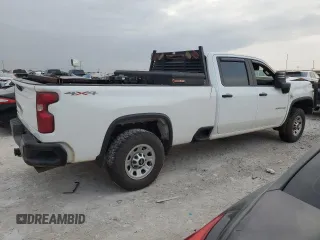2020 Chevrolet Silverado 3500HD Work Truck with VIN 1GC4YSE71LF259223, listed as a Copart auction lot 81938794 with 0 mi miles and Salvage Title. Bid and sale history available at carsss.com. Image 3.