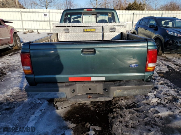 1995 Ford Ranger Splash with VIN 1FTCR15X8STA00957, listed as a Copart auction lot 46319625 with 163,630 mi miles and Salvage Title. Bid and sale history available at carsss.com. Image 6.