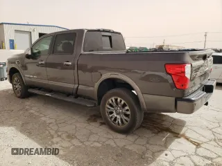 2016 Nissan Titan Pro-4X z VIN 1N6BA1F4XGN502773, wystawiony jako Copart lot #49285535 z przebiegiem 129 390 mil mil oraz Czysty tytuł • Clean title. Historia ofert i sprzedaży dostępna na DreamBid. Obrazek 2.