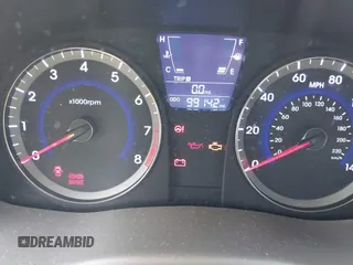 2014 Hyundai Accent GLS with VIN KMHCU4AE6EU766796, listed as a IAAI auction lot 41933743 with 99,142 mi miles. Bid and sale history available at carsss.com. Image 7.