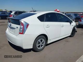 2013 Toyota Prius One with VIN JTDKN3DU2D0356030, listed as a IAAI auction lot 42106224 with 209,413 mi miles. Bid and sale history available at carsss.com. Image 4.