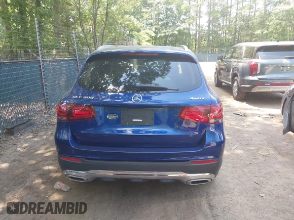 2021 Mercedes-Benz GLC 300 with VIN W1N0G8EB8MF948937, listed as a IAAI auction lot 42571738 with 38,527 mi miles and . Bid and sale history available at DreamBid. Image 17.