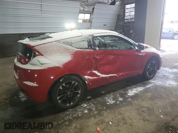 2014 Honda CR-Z with VIN JHMZF1C43ES000451, listed as a Copart auction lot 88140865 with 51,803 mi miles and Salvage Title. Bid and sale history available at DreamBid. Image 3.