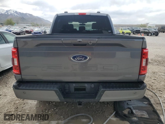 2023 Ford F-150 XL with VIN 1FTFW1E50PFC07174, listed as a Copart auction lot 54846365 with 36,223 mi miles and Non Repairable. Bid and sale history available at carsss.com. Image 6.