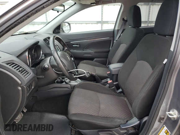 2017 Mitsubishi Outlander ES with VIN JA4AR3AU7HZ038405, listed as a Copart auction lot 58776075 with 172,089 mi miles and Salvage title. Bid and sale history available at DreamBid. Image 7.