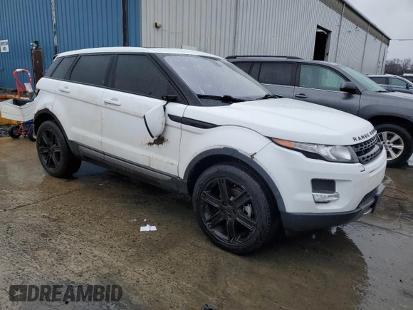 2015 Land Rover Range Rover Evoque Pure Plus with VIN SALVP2BG5FH076999, listed as a Copart auction lot 49256545 with 100,771 mi miles and Salvage Title. Bid and sale history available at carsss.com. Image 4.