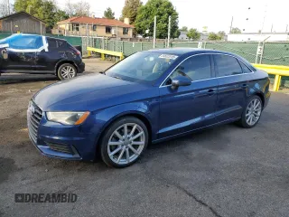 2015 Audi A3 with VIN WAUEFHFF0F1029528, listed as a Copart auction lot 66682015 with 105,187 mi miles and Clean title. Bid and sale history available at DreamBid. Image 1.