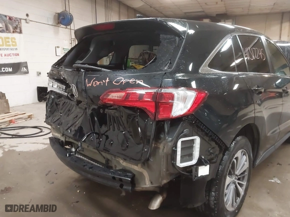2017 Acura RDX w/Advance Pkg with VIN 5J8TB4H7XHL037035, listed as a IAAI auction lot 41317245 with 93,924 mi miles. Bid and sale history available at carsss.com. Image 18.