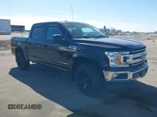 2018 Ford F-150 XL with VIN 1FTEW1E59JFC06429, listed as a IAAI auction lot 41764601 with 52,029 mi miles. Bid and sale history available at carsss.com. Image 1.