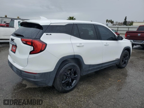 2018 GMC Terrain SLE with VIN 3GKALMEV2JL336992, listed as a Copart auction lot 48050185 with 83,233 mi miles and Clean Title. Bid and sale history available at DreamBid. Image 3.