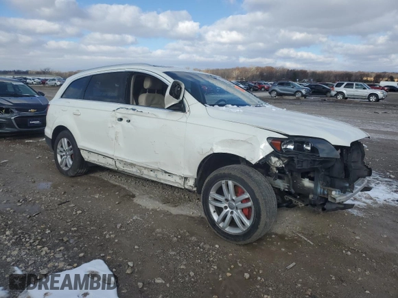 2009 Audi Q7 with VIN WA1AY74LX9D004471, listed as a Copart auction lot 82688704 with 146,870 mi miles and Salvage Title. Bid and sale history available at carsss.com. Image 4.