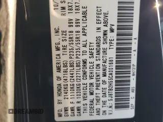 2012 Acura RDX Tech Pkg with VIN 5J8TB2H55CA001681, listed as a Copart auction lot 87291444 with 157,377 mi miles and Clean Title. Bid and sale history available at carsss.com. Image 13.