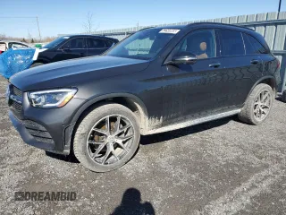 2021 Mercedes-Benz GLC with VIN W1N0G8EBXMV279320, listed as a Copart auction lot 52293805 with 72,943 mi miles and Clean Title. Bid and sale history available at carsss.com. Image 1.