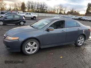 2006 Acura TSX z VIN JH4CL958X6C037537, wystawiony jako Copart lot #82634634 z przebiegiem 186 161 mil mil oraz Szkoda całkowita • Salvage title. Historia ofert i sprzedaży dostępna na DreamBid. Obrazek 1.