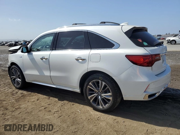 2019 Acura MDX Sport Hybrid w/Technology Pkg with VIN 5J8YD7H52KL001962, listed as a Copart auction lot 76631754 with 43,169 mi miles and Salvage Title. Bid and sale history available at carsss.com. Image 2.