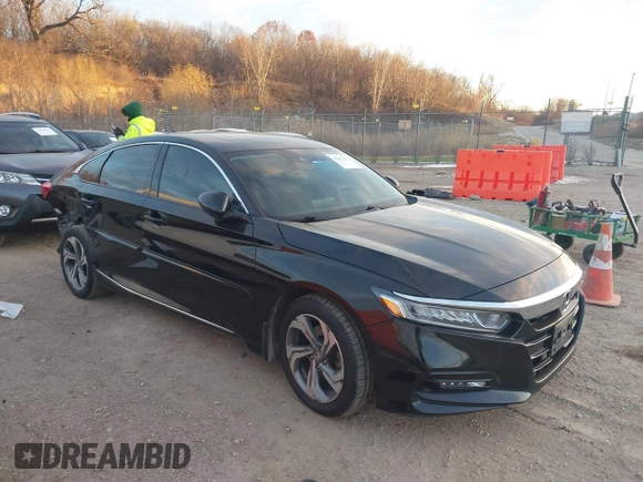 2020 Honda Accord EX-L with VIN 1HGCV2F53LA019767, listed as a IAAI auction lot 41047631 with 216,837 mi miles and . Bid and sale history available at DreamBid. Image 1.
