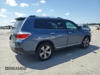 2012 Toyota Highlander Limited with VIN 5TDDK3EH4CS128884, listed as a Copart auction lot 57292665 with 237,093 mi miles and Salvage title. Bid and sale history available at DreamBid. Image 3.