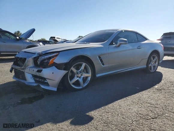 2014 Mercedes-Benz SL-Class SL 550 with VIN WDDJK7DA0EF022925, listed as a Copart auction lot 73977154 with 0 mi miles and Salvage Title. Bid and sale history available at carsss.com. Image 1.