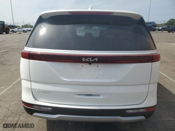 2024 Kia Carnival LX with VIN KNDNB4H3XR6303335, listed as a Copart auction lot 71558034 with 13,389 mi miles and Salvage Title. Bid and sale history available at carsss.com. Image 6.