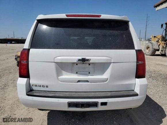 2020 Chevrolet Tahoe LT with VIN 1GNSCBKC8LR308690, listed as a Copart auction lot 49348265 with 128,203 mi miles and Salvage Title. Bid and sale history available at carsss.com. Image 6.
