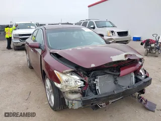 2010 Nissan Maxima 3.5 SV with VIN 1N4AA5AP3AC827832, listed as a IAAI auction lot 41382651 with 114,553 mi miles. Bid and sale history available at carsss.com. Image 1.