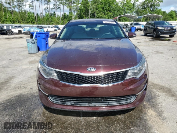 2018 Kia Optima LX with VIN 5XXGT4L32JG266820, listed as a Copart auction lot 56457175 with 89,960 mi miles and Salvage title. Bid and sale history available at DreamBid. Image 5.